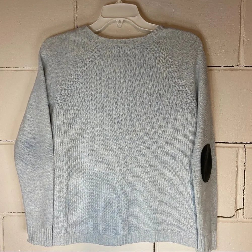 J. Crew | Wool Knit Elbow Patch Sweater size XS